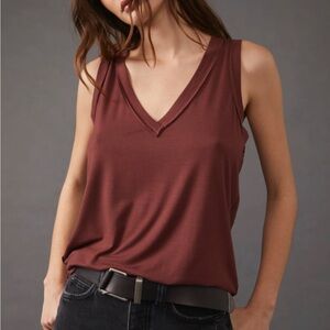 We The Free moon dance women's tank top XS relaxed fit V-neck